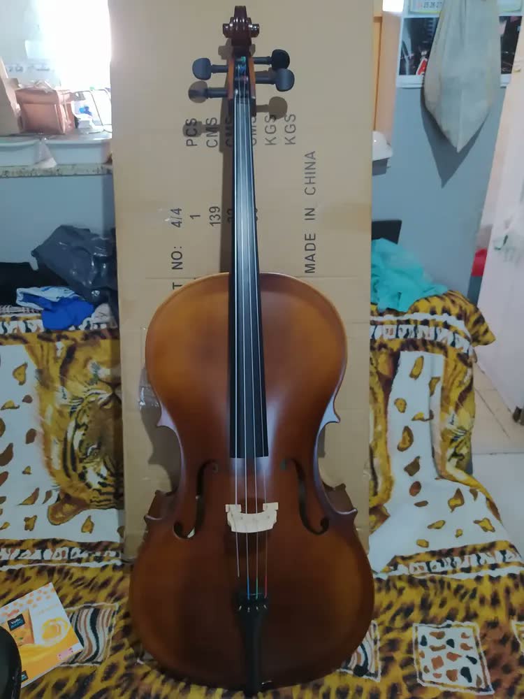 foto de Violoncelo 4/4 Eletrico E Acustico Vintage Prosperar Capa Lx