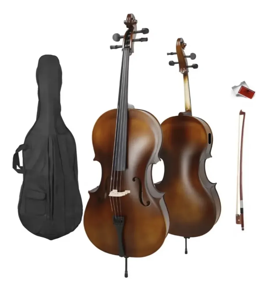 Violoncelo 4/4 Eletrico E Acustico Vintage Prosperar Capa Lx