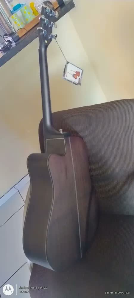Violão Eletroacústico Strinberg SD200C Aço Mogno Fosco Dreadnought