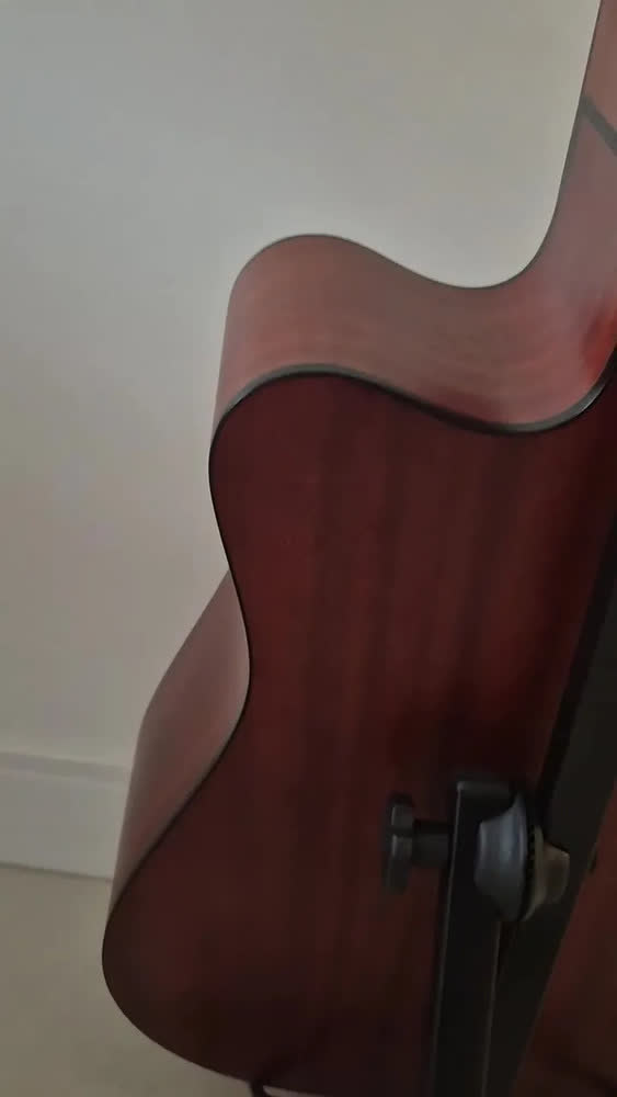 foto de Violão Eletroacústico Strinberg SD200C Aço Mogno Fosco Dreadnought