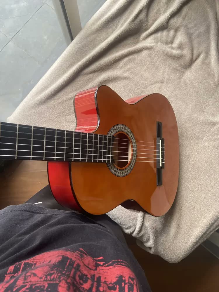 foto de Violão Elétrico Giannini NF-14 Start Flat Náilon Mogno 4/4