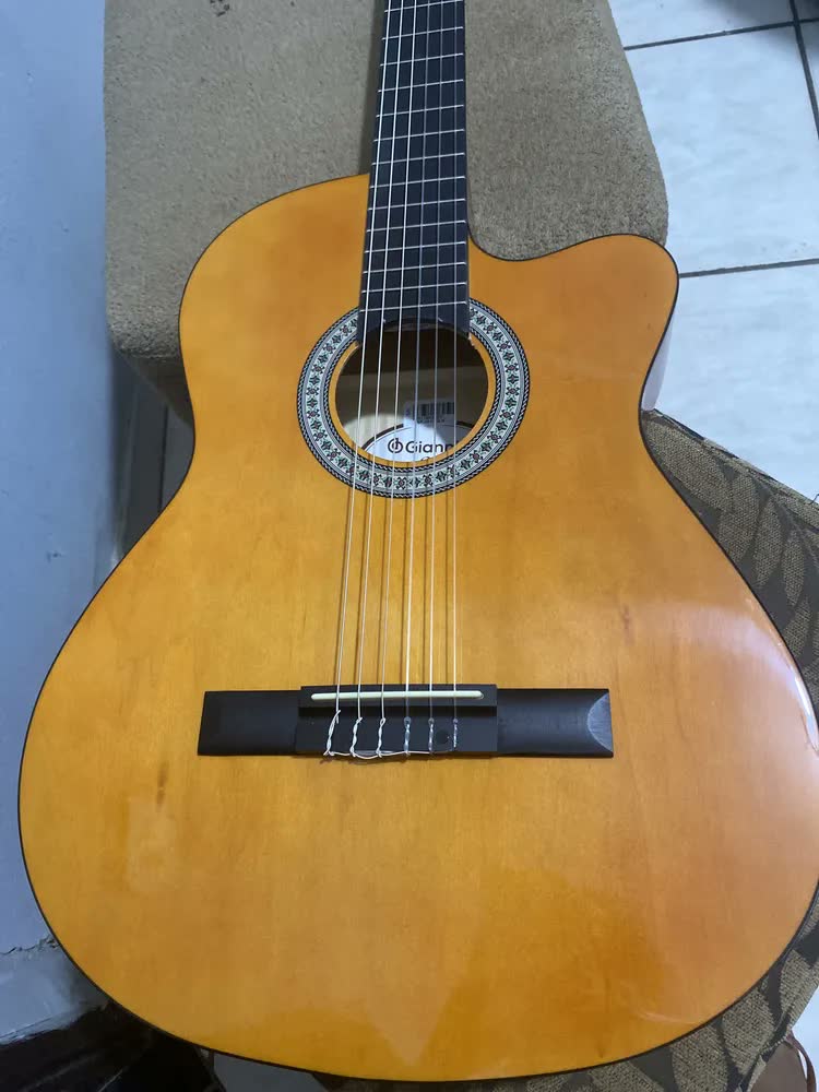 foto de Violão Elétrico Giannini NF-14 Start Flat Náilon Mogno 4/4
