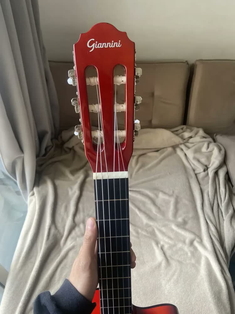 foto de Violão Elétrico Giannini NF-14 Start Flat Náilon Mogno 4/4