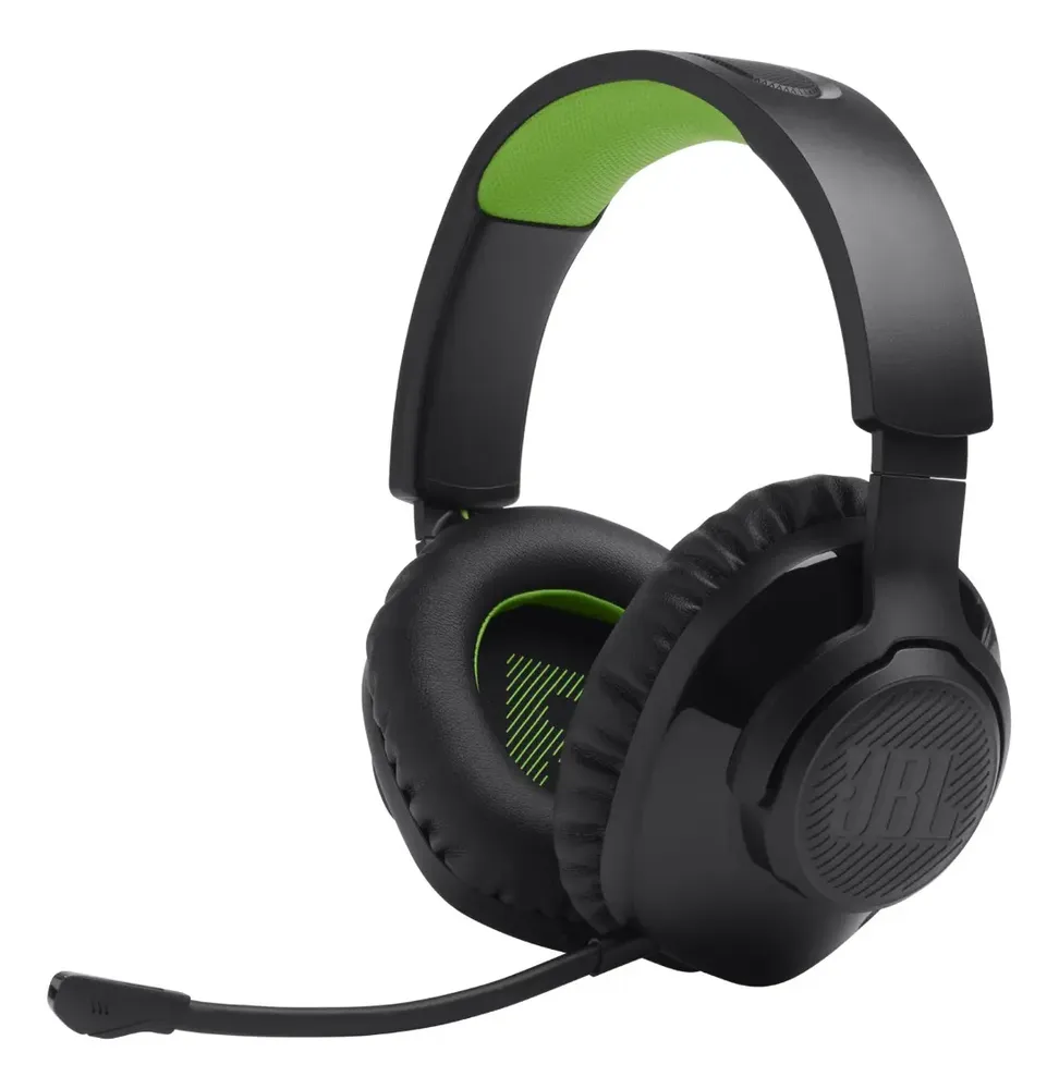 Fone Headset Gamer Sem Fio Quantum 360x Preto Jbl Preto