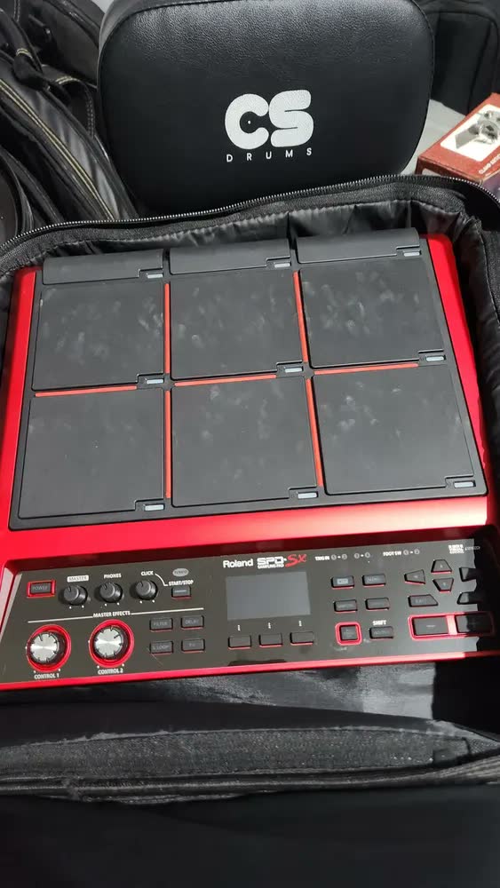 foto de Bateria Eletrônica Roland Spd-sx-se Multi-pad Sampler