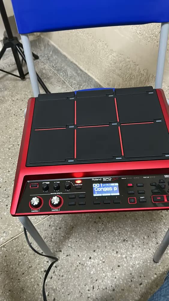 foto de Bateria Eletrônica Roland Spd-sx-se Multi-pad Sampler