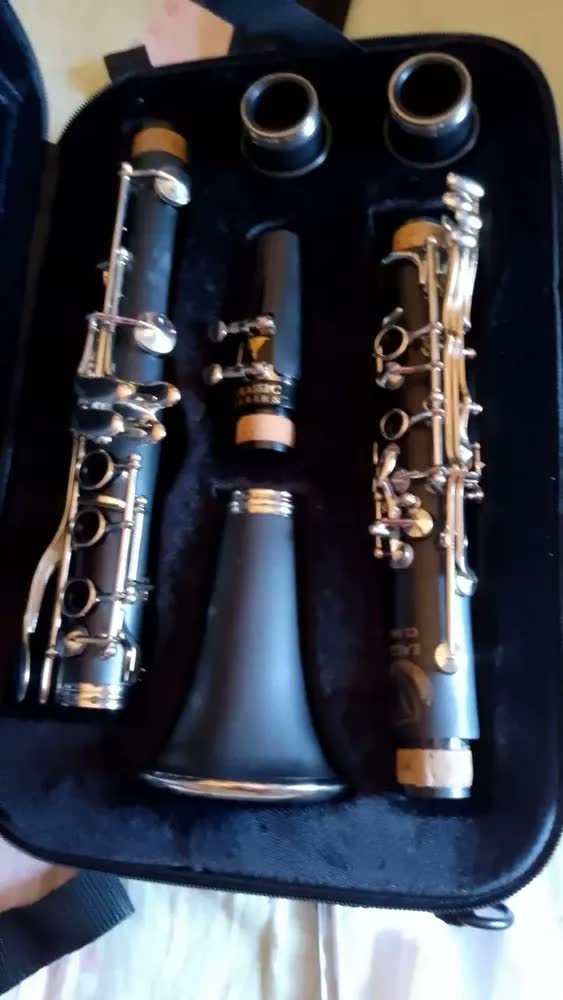 foto de clarinete Eagle CL 04N Niquelagem Preto