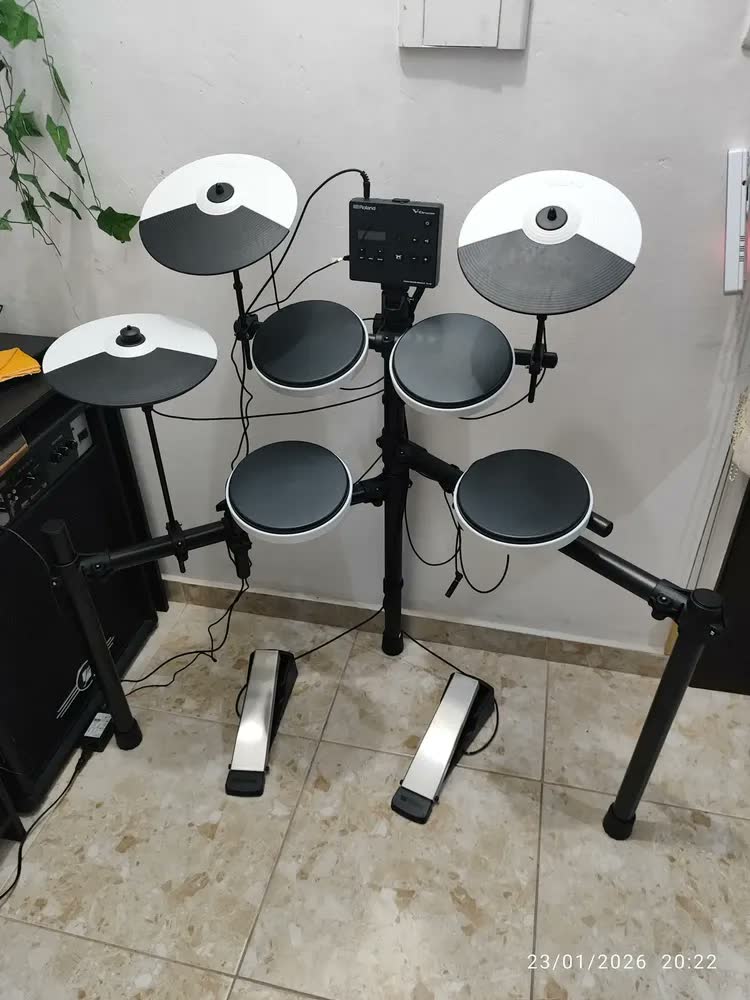 foto de Bateria Eletrônica Compacta Roland Td-02k Td02k