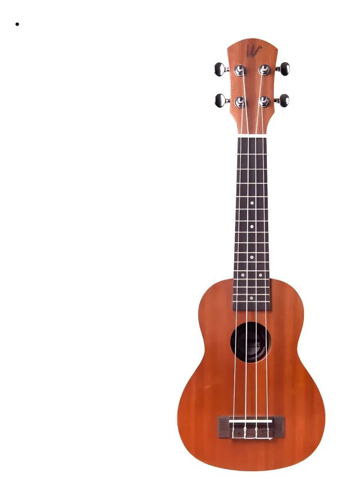 Ukulele Winner Soprano 21'' Sapele Laminado Sem Capa 11021 Cor Marrom