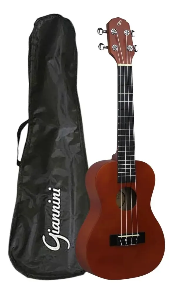 Ukulele Eletroacústico Giannini Concert UKS-23 Com Bag Marrom