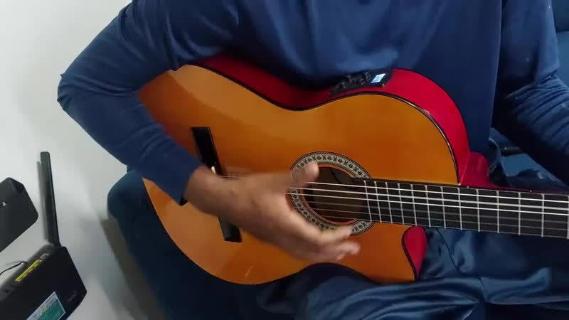 foto de Violão Eletroacústico Giannini NF-14 Start Nylon 6 Cordas Preto