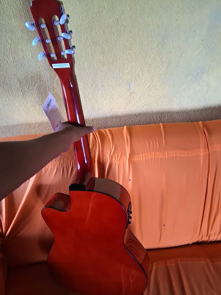 foto de Violão Eletroacústico Giannini NF-14 Start Nylon 6 Cordas Preto