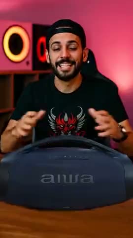 vídeo do produto