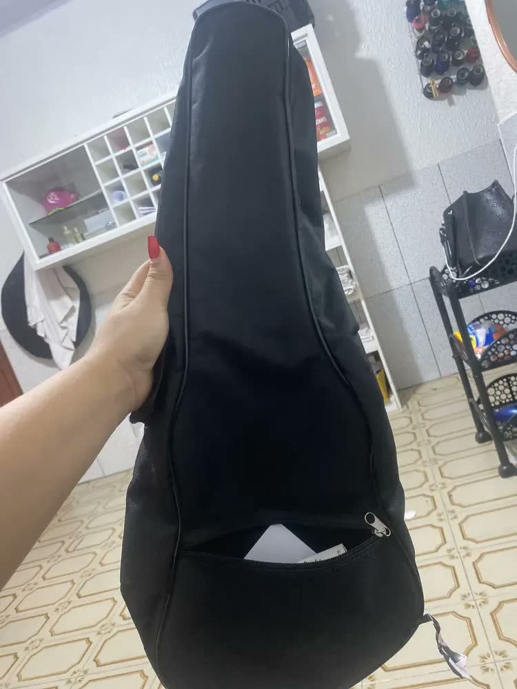 foto de Ukulele Eletroacústico Shelby Concert Marrom Fosco SU-23M
