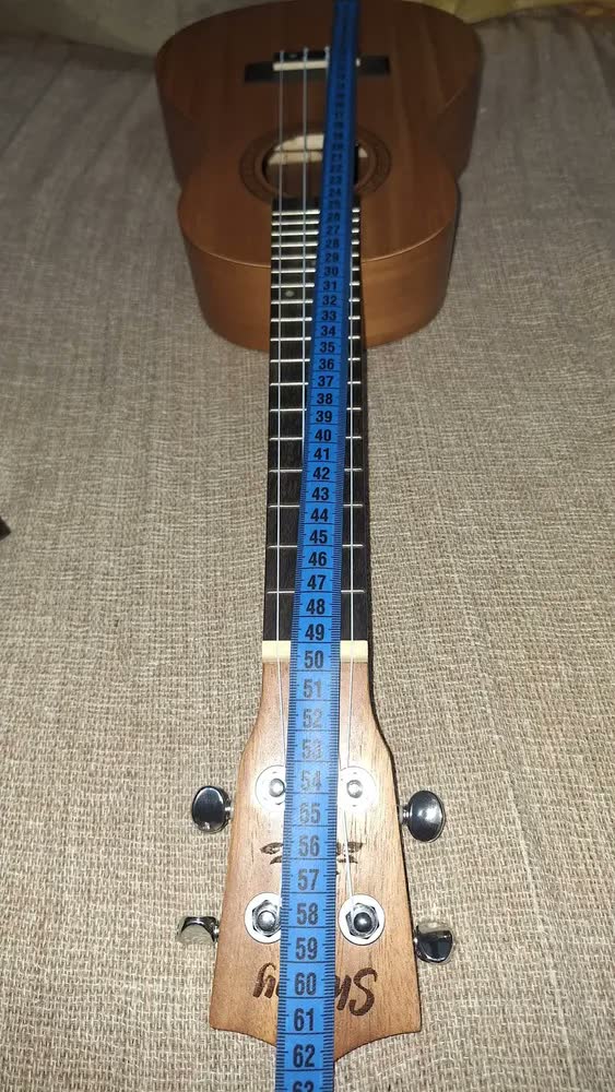 foto de Ukulele Eletroacústico Shelby Concert Marrom Fosco SU-23M