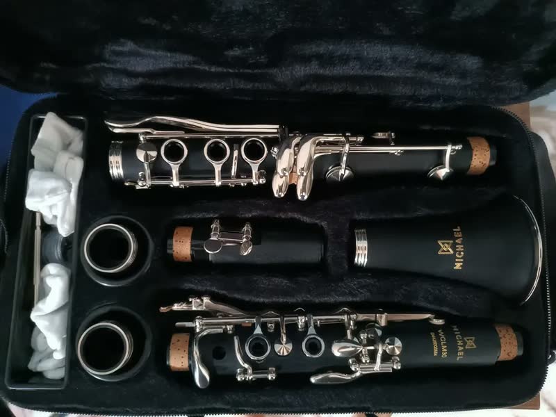 foto de Clarinete Soprano Michael WCLM30N Bb Niq 17 Chaves Resina Baquelite