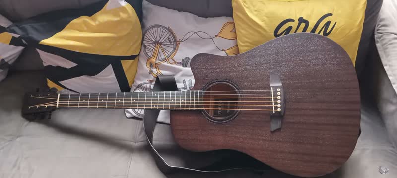 foto de Violão Eletroacústico Strinberg FS4D Cordas Aço Folk Cor Tabaco