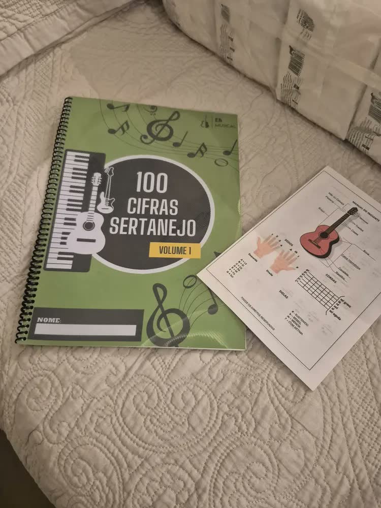 foto de Apostila 100 Cifras Sertanejo Simplificadas