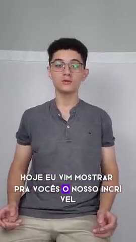 vídeo do produto