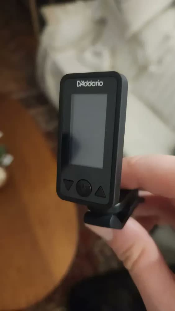foto de Afinador Cromático Usb Preto D'addario Eclipse Pw-ct-27