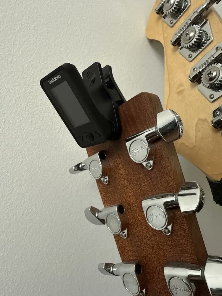 foto de Afinador Cromático Usb Preto D'addario Eclipse Pw-ct-27