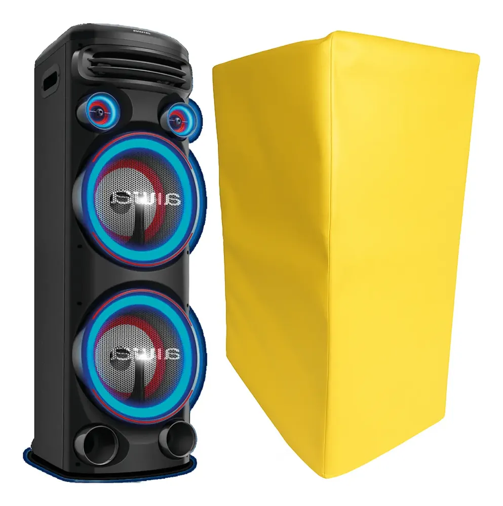 Capa Para Caixa De Som Aiwa T2w-02 2300w Torre Bluetooth