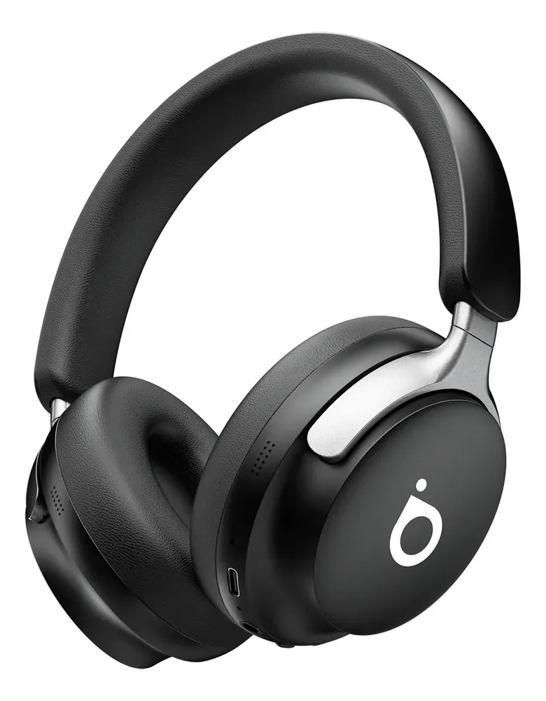 Headphone Bluetooth 5.4 Com Anc+Enc 40h Bateria Basike Fone Headset Bluetooth Com Microfone Hi-fi Estéreo preto