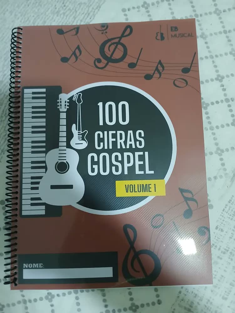 foto de Apostila 100 Cifras Gospel Simplificadas Mais Tocadas Do Ano