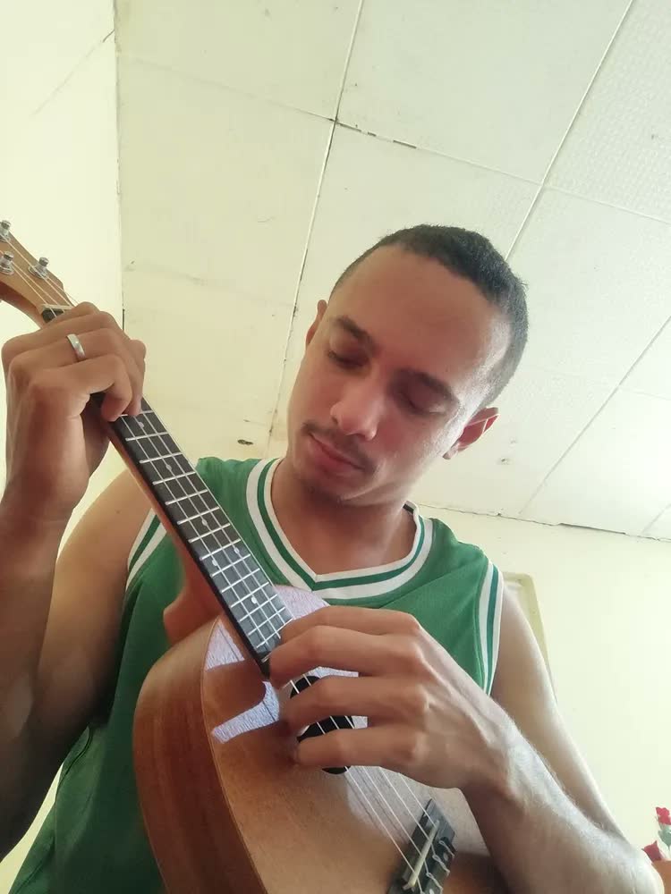 foto de Ukulele Acustico Malibu Abacaxi 23sp Sapele Concerto C/ Capa Cor Marrom