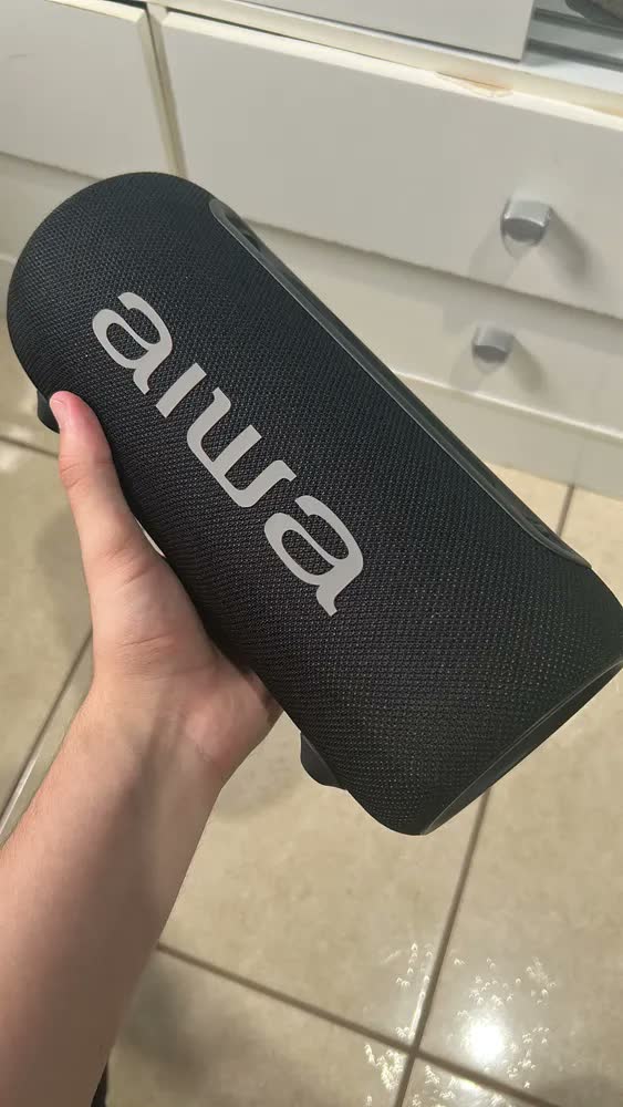 foto de Caixa De Som Speaker Aiwa SP-04-LB 40W Bluetooth Ipx5