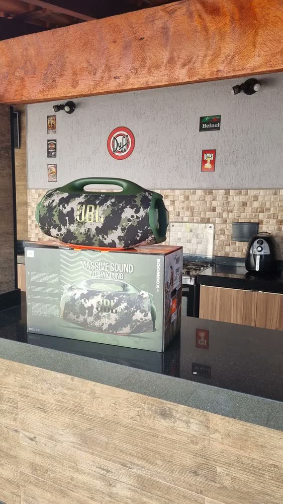 foto de Jbl Boombox 4 Caixa De Som Bluetooth Ip68 34h Playtime
