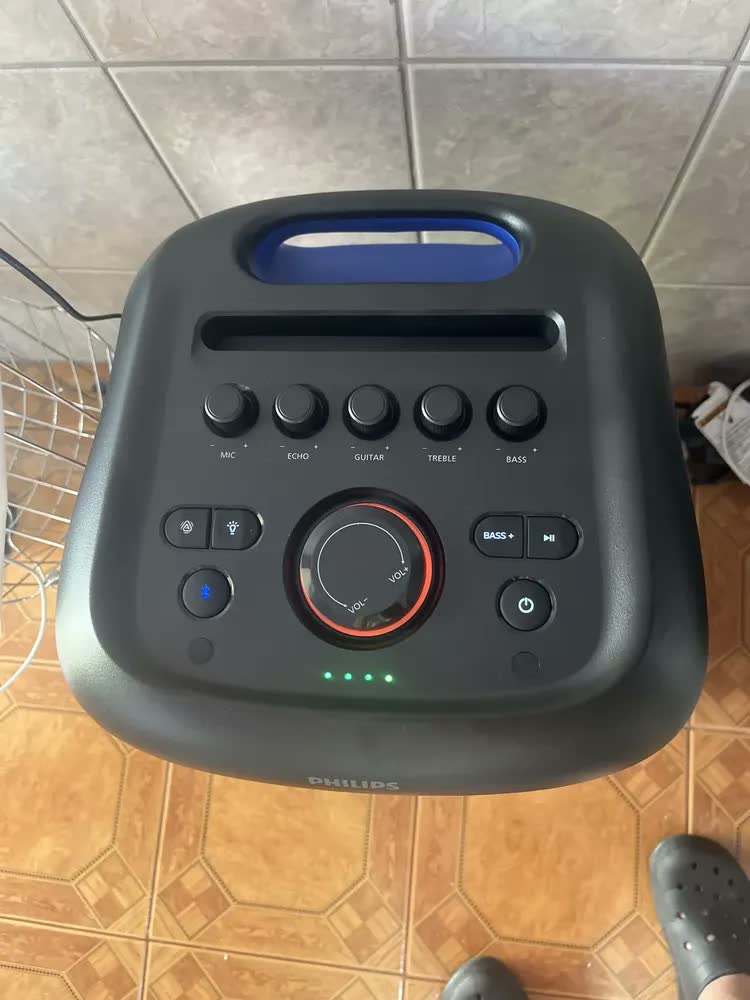 foto de Caixa De Som Bluetooth Tax5000/78, 1800w, Philips, Preto, Party Speaker