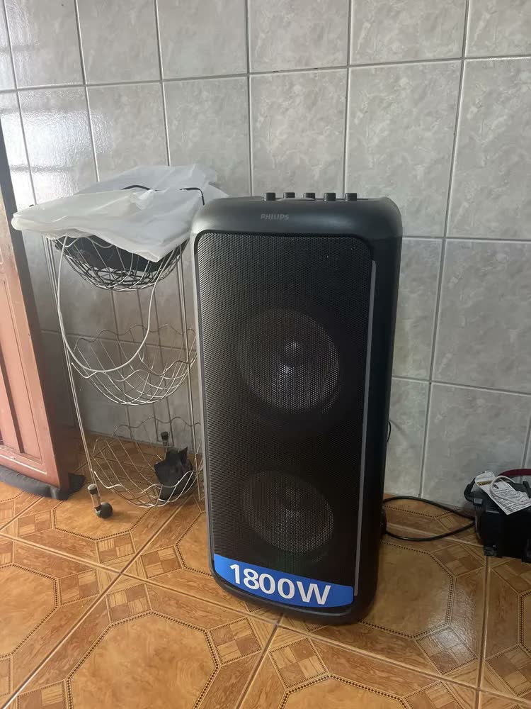 foto de Caixa De Som Bluetooth Tax5000/78, 1800w, Philips, Preto, Party Speaker