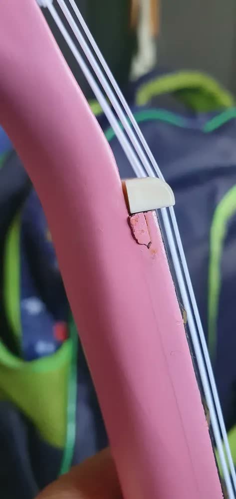 foto de Ukulele Tenor 21 Polegadas Madeira Tilia P/ Iniciantes E Pro Rosa