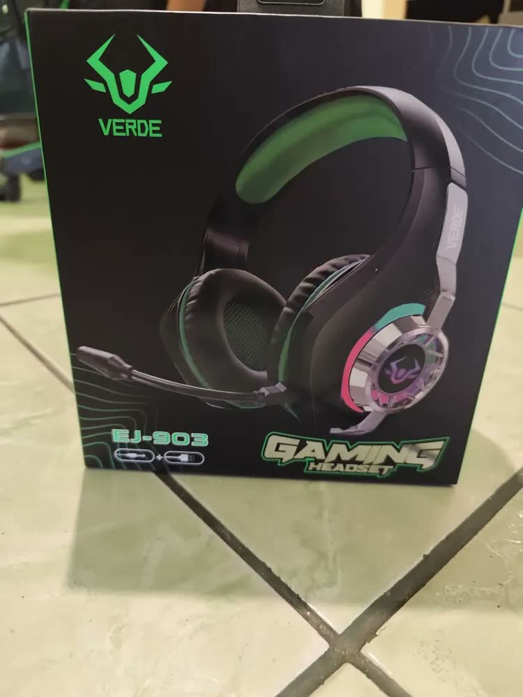 foto de Headset Gamer Compatível Com Ps5, Ps4, Switch, Xbox E Pc, Fone Com Som Surround E Microfone Com Cancelamento De Ruído
