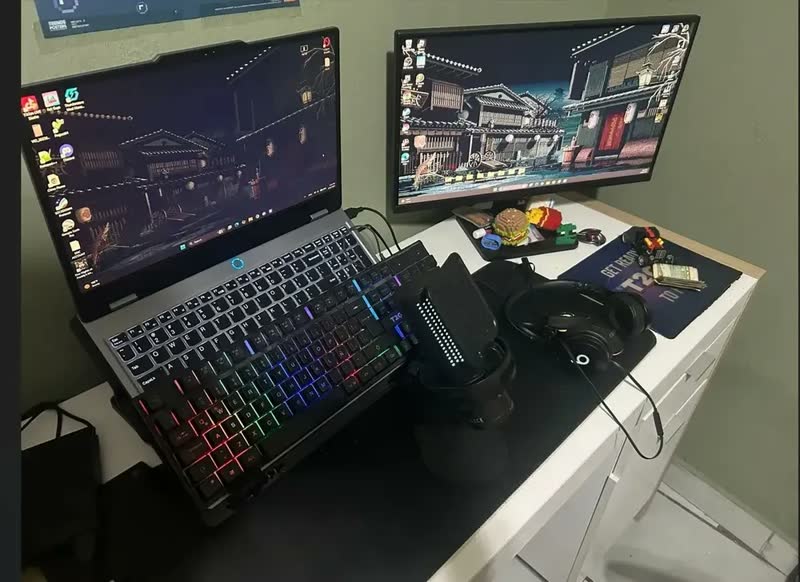 foto de Microfone De Mesa Gamer Condensador Cardioide Olafvi Rgb Para Pc Podcast Profissional Alta Sensibilidade Usb